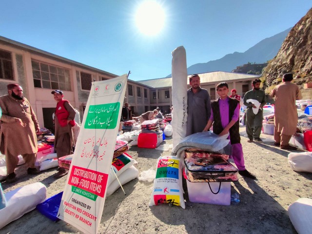 PRCS & ICRC launched Mega Relief Operation in District Kohistan of Khyber Pakhtunkhwa