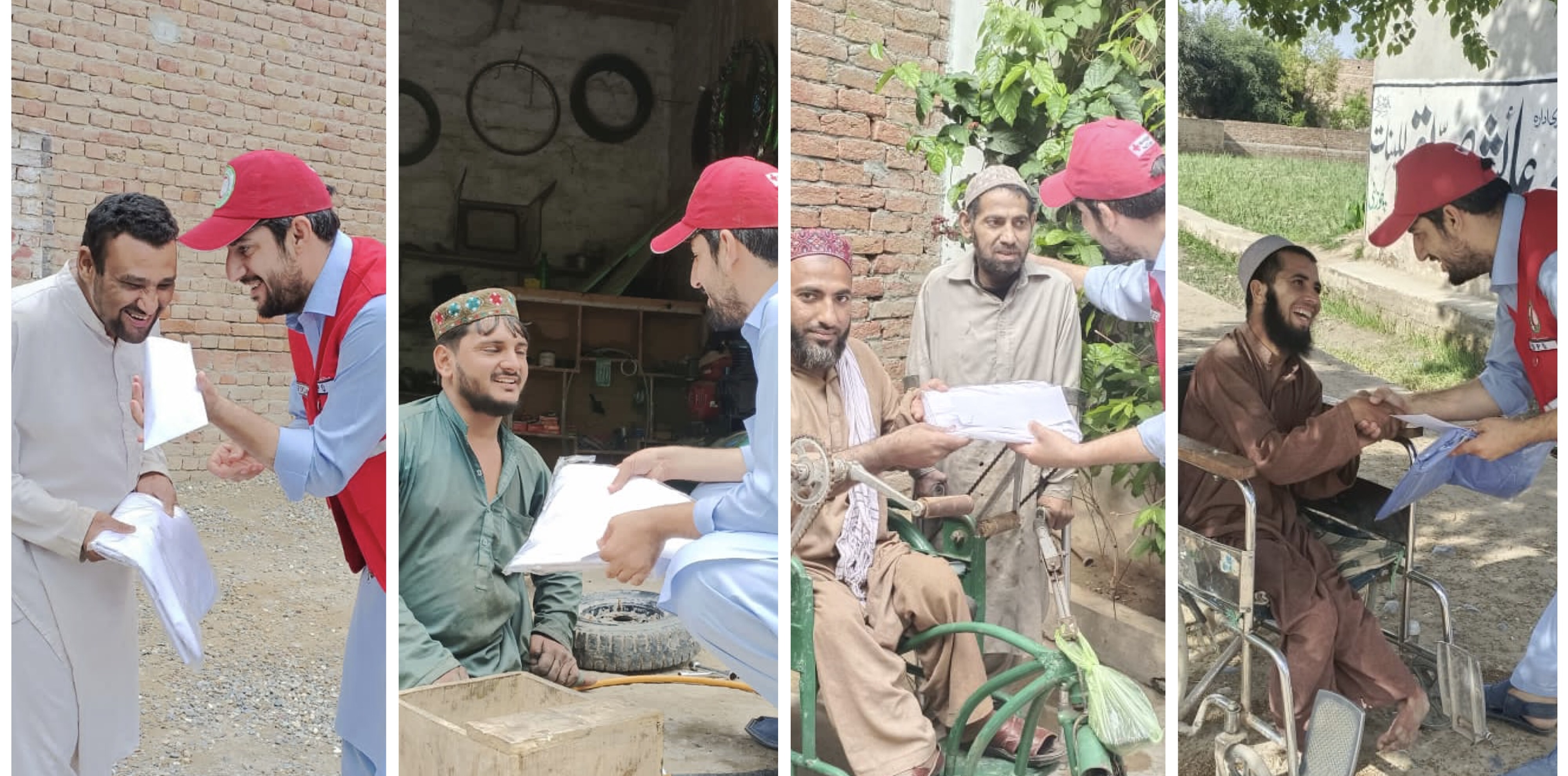 "Eid Mubarak from PRCS Khyber PAKHTUNKHWA - celebrating the festival of joy by bringing joy to those in need."