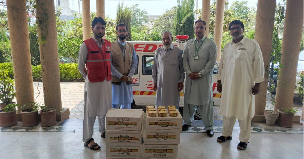 PRCS KP Delivers 650 kg of Meat to Support Underprivileged Communities