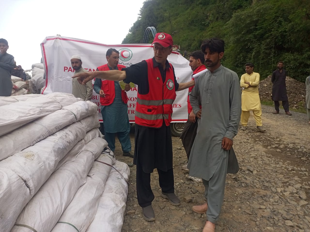 PRCS Shangla Delivers Urgent Relief to Flood-Affected Families in Shangla