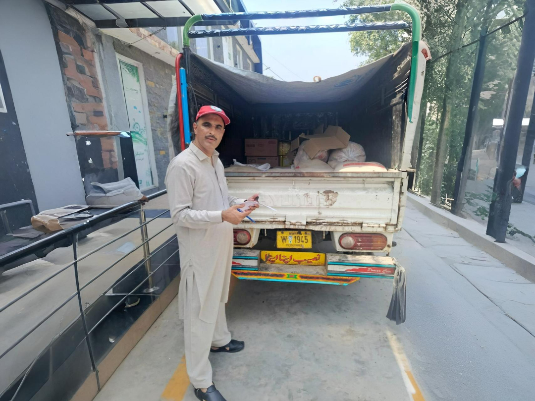 Dry Ration dispatched for Buner Flood Affectees with Support of ICRC