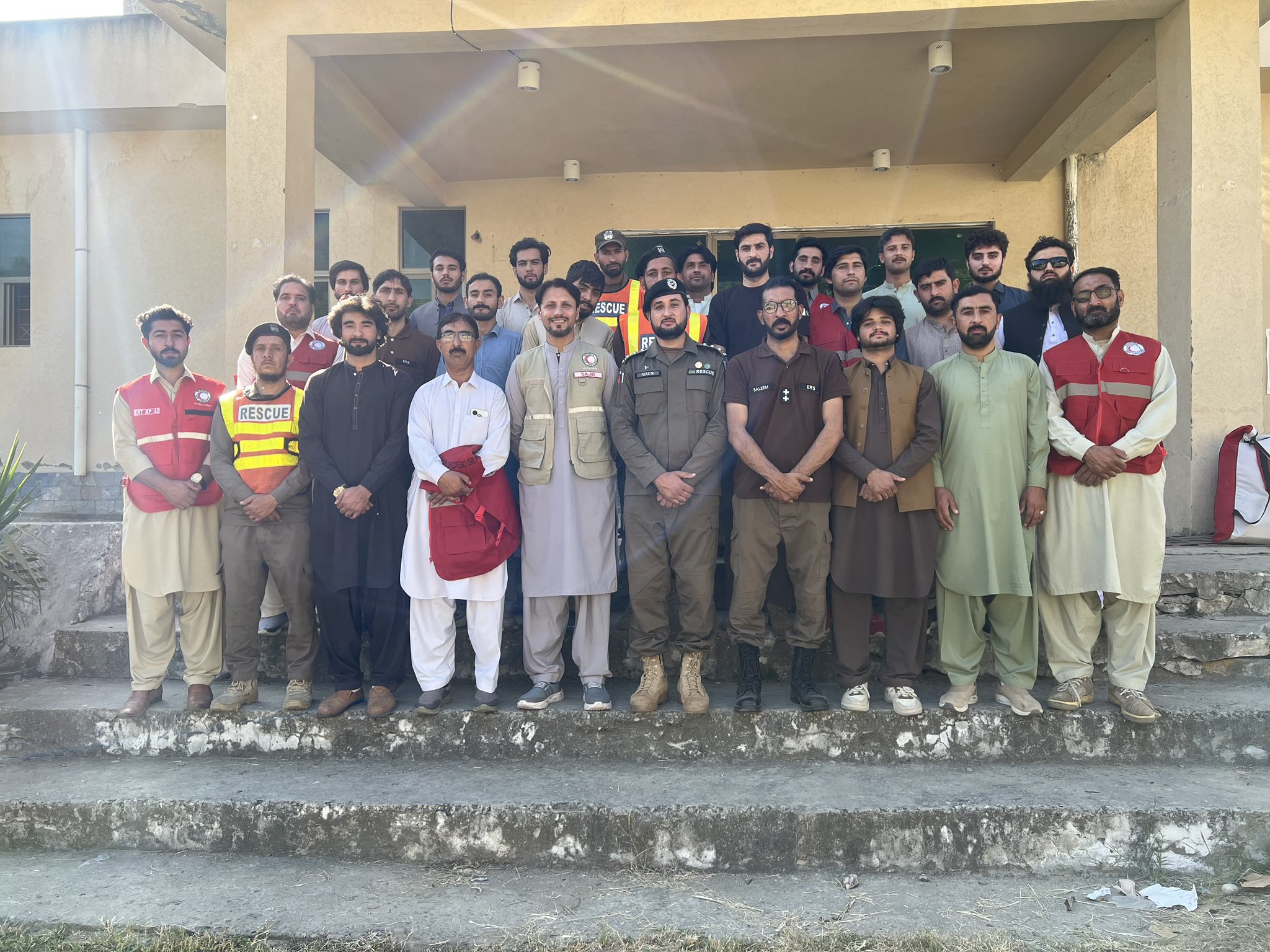 PRCS KP Conducts First Aid Simulation Exercise on Mass Casualty Incident in Swat