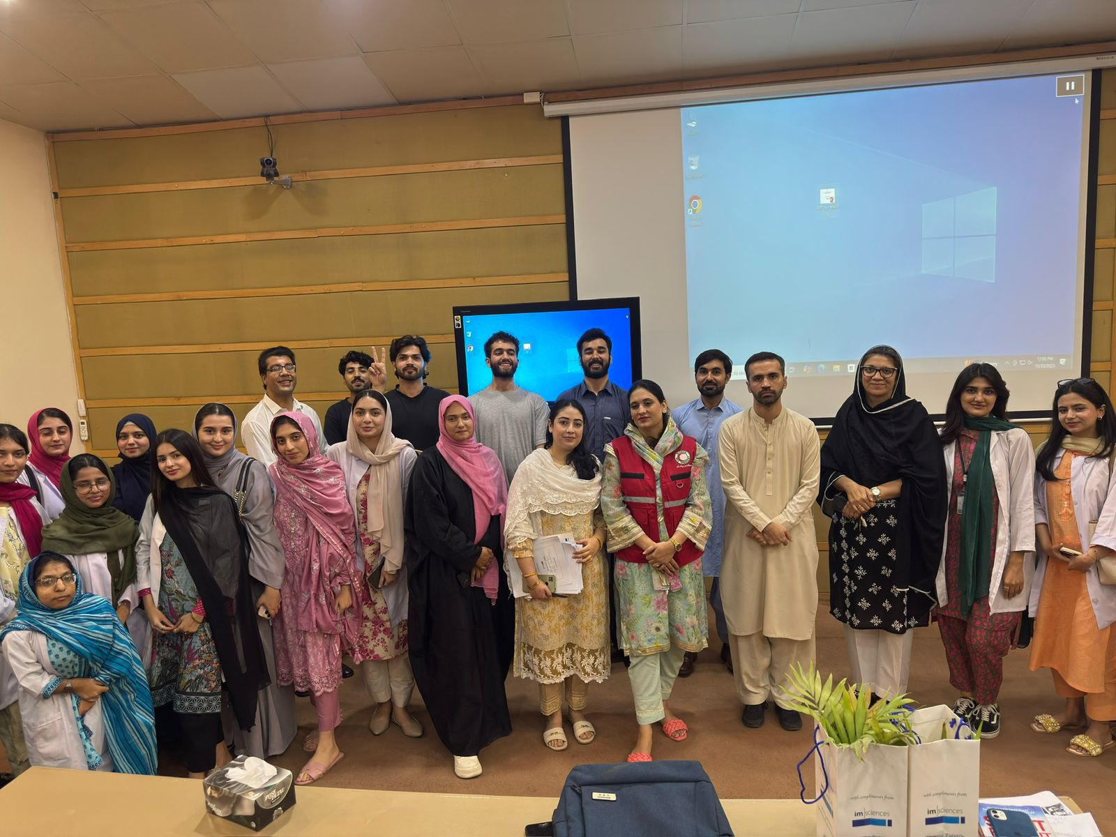 PRCS KP Conducts Interactive Session on Mental Health and Psychosocial Support at IMSciences Peshawar