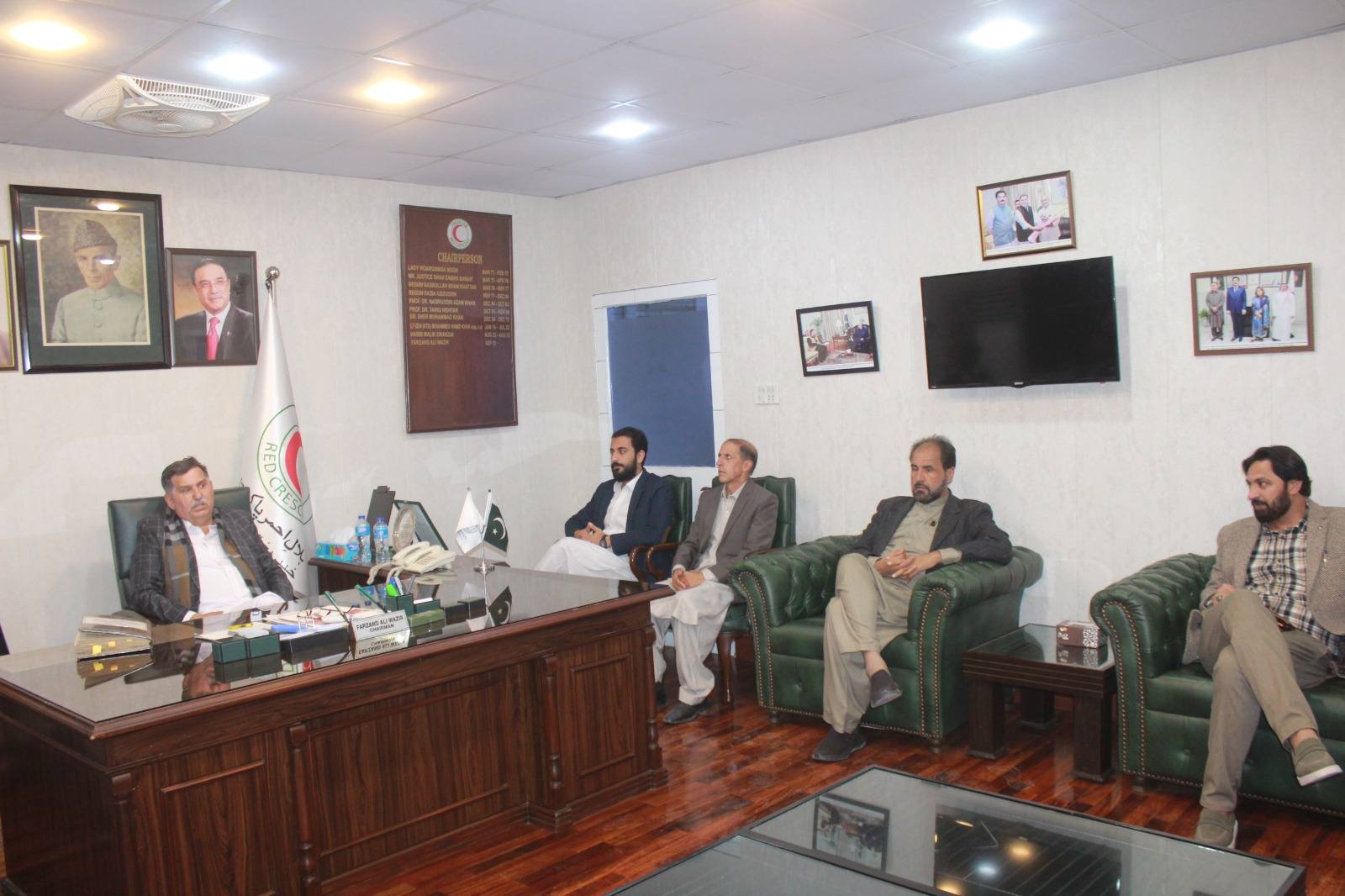 PRCS Khyber Pakhtunkhwa Holds Key Staff and District Secretaries Meeting