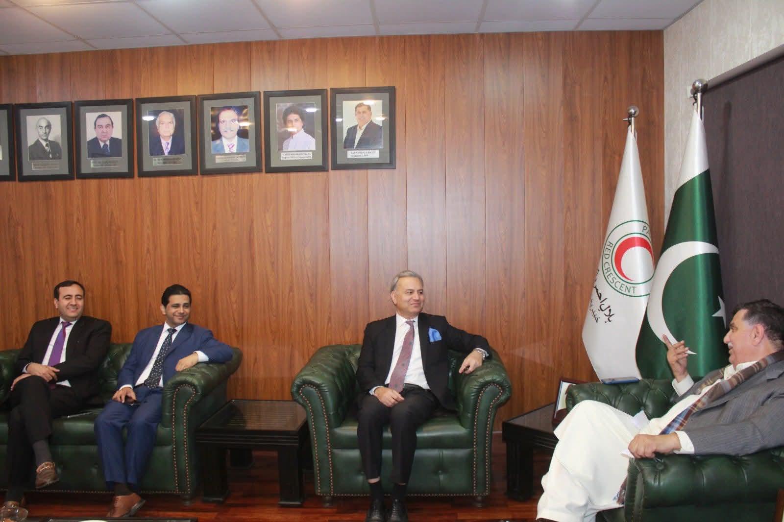PRCS and Peshawar Serena Hotel Strengthen Partnership Through MoU Discussions
