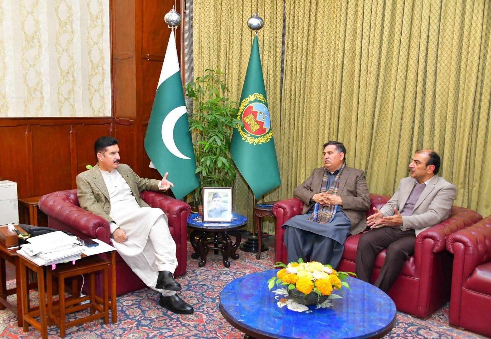PRCS Khyber Pakhtunkhwa Leadership Meets Governor KP to Discuss Humanitarian and Social Welfare Initiatives