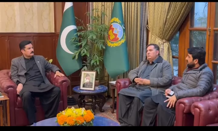 PRCS KP Leadership Meets Governor KP to Discuss Humanitarian Initiatives in Tirah