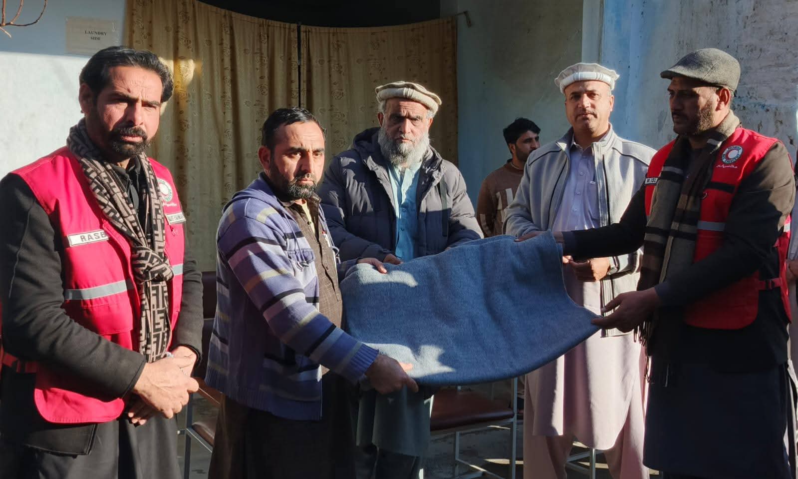 Dir Lower: PRCS Organizes Winter Relief Activity for Vulnerable Communities Amid Cold Wave